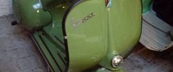 Vespa VM1T Lampe unten