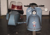 Glas Goggo mit Beiwagen