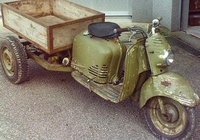 PUCH 125 RL mit Lastenaufbau